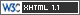 xhtml vaildate